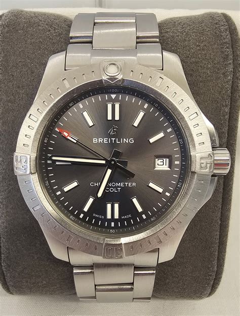 breitling colt 41 tempest grey